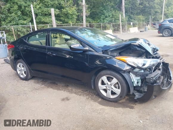 ✅ 2013 Hyundai Elantra GLS • VIN: 5NPDH4AE0DH260662 • Lot: 43081738. Listed on IAAI with 211,447 mi. Free auction sales archive from the USA and detailed vehicle history report at DreamBid. Image 13.