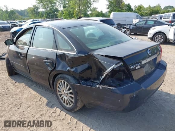 ✅ 2006 Mercury Montego Premier • VIN: 1MEHM43136G601663 • Lot: 42423049. Listed on IAAI with 43,409 mi. Free auction sales archive from the USA and detailed vehicle history report at DreamBid. Image 3.
