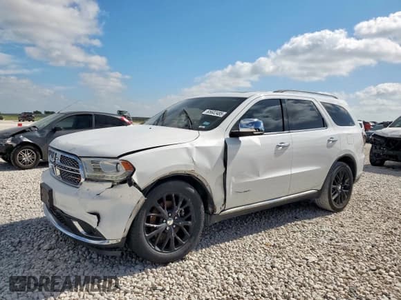 ✅ 2014 Dodge Durango Citadel • VIN: 1C4RDHEG4EC974943 • Lot: 65602485. Listed on Copart with 129,233 mi. Free auction sales archive from the USA and detailed vehicle history report at DreamBid. Image 1.