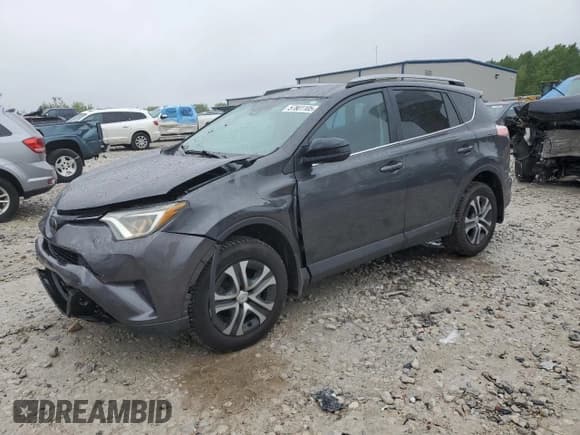 ✅ 2017 Toyota RAV4 LE • VIN: 2T3BFREV2HW564465 • Lot: 57801105. Listed on Copart with 96,531 mi. Free auction sales archive from the USA and detailed vehicle history report at DreamBid. Image 1.