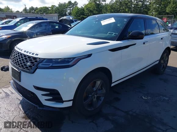 ✅ 2023 Land Rover Range Rover Velar R-Dynamic S • VIN: SALYT2EU6PA357844 • Лот: 42711069. Опубликован ранее на IAAI с пробегом Не указан. Бесплатный доступ к архиву аукционных продаж из США и подробный отчёт об истории автомобиля на DreamBid. Изображение 2.