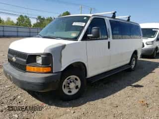 2009 Chevrolet Express Passenger с VIN 1GAGG25K191144382, выставлен на аукционе Copart как лот 64772444 с пробегом 35 449 миль миль и Списание • Salvage title. История ставок и продаж доступна на DreamBid. Изображение 1.