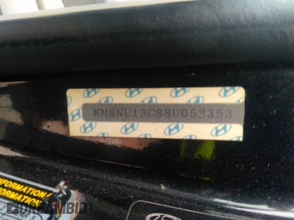 ✅ 2008 Hyundai Veracruz GLS • VIN: KM8NU13C88U052353 • Lot: 43397906. Listed on IAAI with 188,516 mi. Free auction sales archive from the USA and detailed vehicle history report at DreamBid. Image 9.