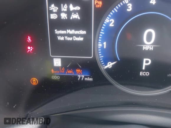 ✅ 2025 Lexus NX 250 • VIN: 2T2ADCAZ4SC024801 • Lot: 41727939. Listed on IAAI with 77 mi. Free auction sales archive from the USA and detailed vehicle history report at DreamBid. Image 7.