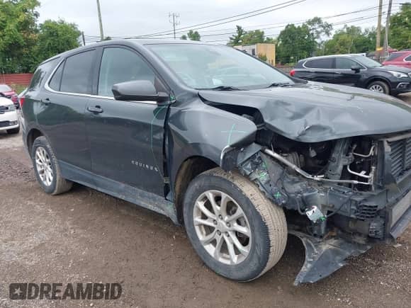 2020 Chevrolet Equinox LT с VIN 3GNAXJEV1LS568885, выставлен на аукционе IAAI как лот 43028837 с пробегом 97 394 миль миль и . История ставок и продаж доступна на DreamBid. Изображение 1.