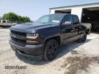2018 Chevrolet Silverado 1500 Work Truck with VIN 1GCVKNEC3JZ337968, listed as a Copart auction lot 67885765 with 118,179 mi miles and Salvage title. Bid and sale history available at DreamBid. Image 1.