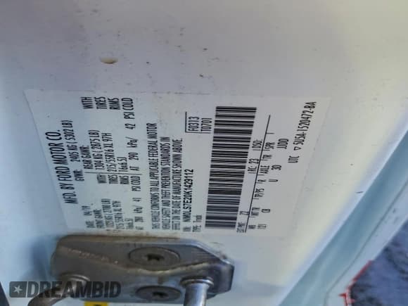 ✅ 2019 Ford Transit Connect XL • VIN: NM0LS7E20K1429112 • Lot: 96388885. Wystawiony na Copart z przebiegiem 174 216 mil. Bezpłatny archiwum sprzedaży aukcyjnych z USA i szczegółowy raport historii pojazdu na DreamBid. Zdjęcie 13.