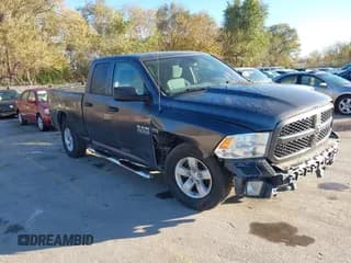 ✅ 2017 Ram 1500 Express • VIN: 1C6RR7FT2HS575084 • Lot: 43620172. Listed on IAAI with 51,838 mi. Free auction sales archive from the USA and detailed vehicle history report at DreamBid. Image 1.