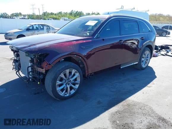 ✅ 2024 Mazda CX-90 Premium • VIN: JM3KKDHD4R1129388 • Lot: 43686488. Listed on IAAI with 17,638 mi. Free auction sales archive from the USA and detailed vehicle history report at DreamBid. Image 18.