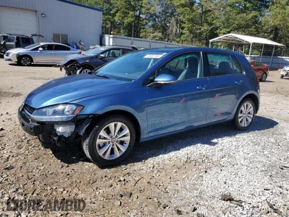 ✅ 2021 Volkswagen Golf TSI • VIN: 3VWG57AU7MM013354 • Lot: 75302764. Wystawiony na Copart z przebiegiem 59 981 mil. Bezpłatny archiwum sprzedaży aukcyjnych z USA i szczegółowy raport historii pojazdu na DreamBid. Zdjęcie 1.