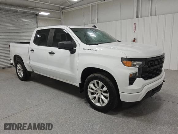 ✅ 2023 Chevrolet Silverado 1500 Custom • VIN: 1GCPABEK6PZ176848 • Lot: 70804605. Listed on Copart with 83,660 mi. Free auction sales archive from the USA and detailed vehicle history report at DreamBid. Image 4.