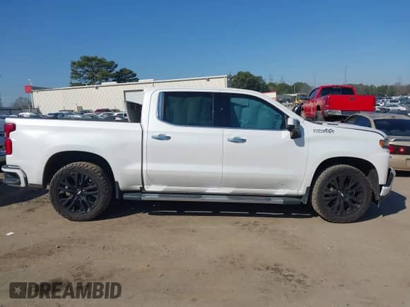 2020 Chevrolet Silverado 1500 High Country with VIN 1GCUYHET5LZ209519, listed as a IAAI auction lot 41771982 with 128,394 mi miles and . Bid and sale history available at DreamBid. Image 13.
