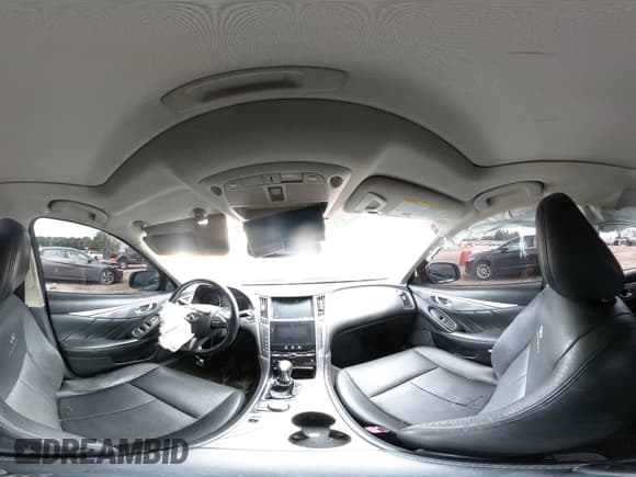 ✅ 2014 Infiniti Q50 • VIN: JN1BV7AP0EM677731 • Lot: 42735545. Listed on IAAI with 169,758 mi. Free auction sales archive from the USA and detailed vehicle history report at DreamBid. Image 18.