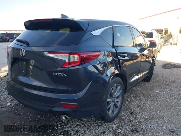 ✅ 2020 Acura RDX Technology • VIN: 5J8TC1H5XLL002398 • Lot: 43710300. Listed on IAAI with 67,698 mi. Free auction sales archive from the USA and detailed vehicle history report at DreamBid. Image 4.
