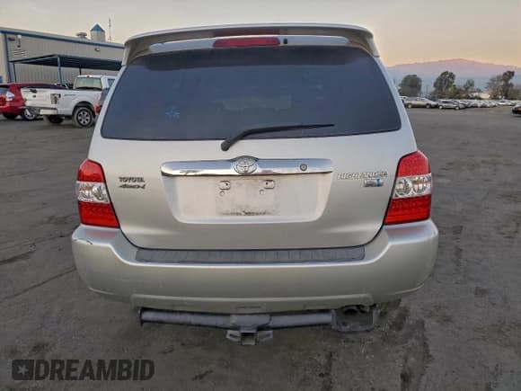✅ 2007 Toyota Highlander w/3rd Row • VIN: JTEEW21A370039114 • Lot: 94520265. Listed on Copart with Not provided. Free auction sales archive from the USA and detailed vehicle history report at DreamBid. Image 6.