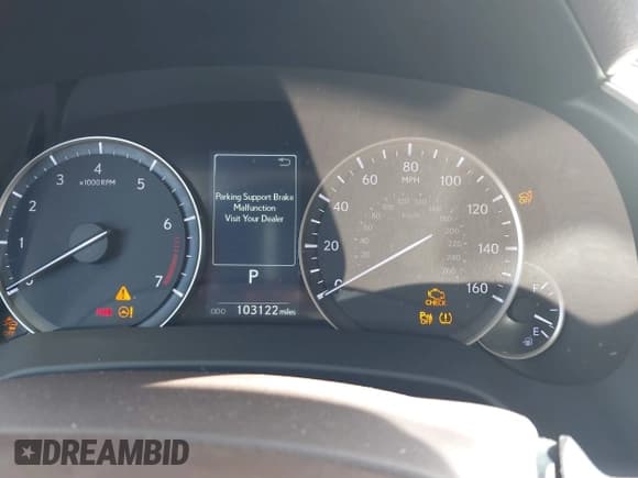 ✅ 2020 Lexus RX 350 • VIN: 2T2AZMAA2LC165451 • Lot: 43664524. Listed on IAAI with 103,122 mi. Free auction sales archive from the USA and detailed vehicle history report at DreamBid. Image 7.