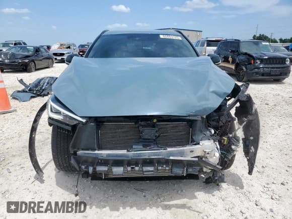 ✅ 2023 Infiniti QX55 Sensory • VIN: 3PCAJ5LR4PF124602 • Lot: 65883125. Wystawiony na Copart z przebiegiem 19 455 mil. Bezpłatny archiwum sprzedaży aukcyjnych z USA i szczegółowy raport historii pojazdu na DreamBid. Zdjęcie 5.