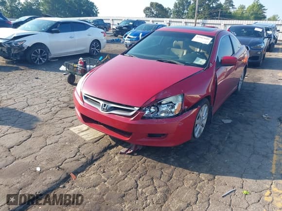 ✅ 2006 Honda Accord EX-L • VIN: 1HGCM82626A000782 • Lot: 42567605. Listed on IAAI with 162,883 mi. Free auction sales archive from the USA and detailed vehicle history report at DreamBid. Image 2.