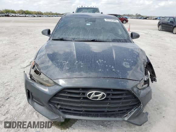 2019 Hyundai Veloster 2.0 z VIN KMHTG6AF4KU013159, wystawiony jako Copart lot #47731345 z przebiegiem Nie podano mil oraz Nie do naprawy • Non repairable. Historia ofert i sprzedaży dostępna na DreamBid. Obrazek 5.