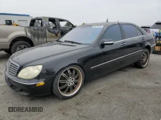 ✅ 2003 Mercedes-Benz S 500 • VIN: WDBNG75J53A361510 • Lot: 58418445. Listed on Copart with 65,367 mi. Free auction sales archive from the USA and detailed vehicle history report at DreamBid. Image 1.