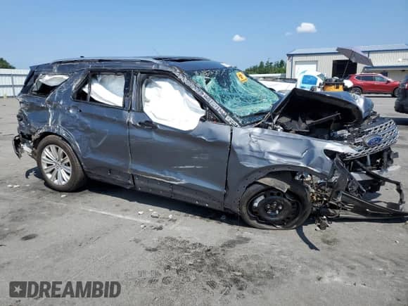 2022 Ford Explorer Limited z VIN 1FMSK8FH5NGA77665, wystawiony jako Copart lot #67966475 z przebiegiem Nie podano mil oraz Szkoda całkowita • Salvage title. Historia ofert i sprzedaży dostępna na DreamBid. Obrazek 4.