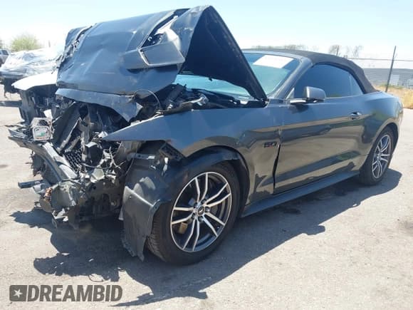 ✅ 2017 Ford Mustang GT Premium • VIN: 1FATP8FFXH5287242 • Lot: 42294315. Wystawiony na IAAI z przebiegiem 92 831 mil. Bezpłatny archiwum sprzedaży aukcyjnych z USA i szczegółowy raport historii pojazdu na DreamBid. Zdjęcie 2.