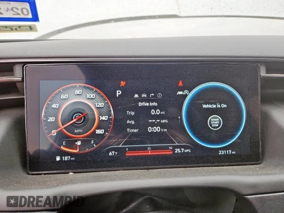 ✅ 2023 Hyundai Tucson N Line • VIN: KM8JF3AE4PU247454 • Lot: 61161905. Wystawiony na Copart z przebiegiem 23 117 mil. Bezpłatny archiwum sprzedaży aukcyjnych z USA i szczegółowy raport historii pojazdu na DreamBid. Zdjęcie 9.