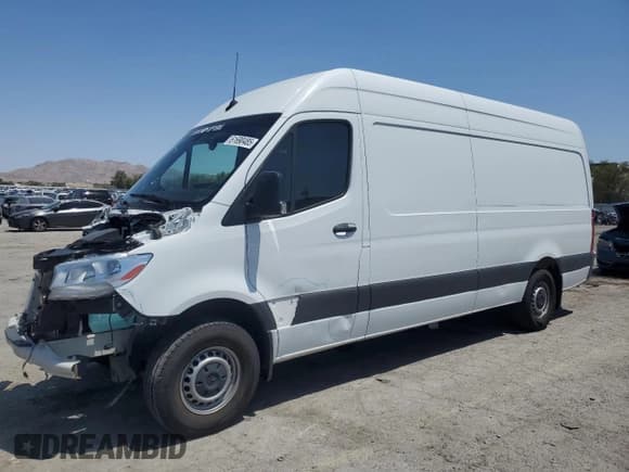 ✅ 2023 Mercedes-Benz Sprinter Cargo • VIN: W1Y40CHYXPT145547 • Lot: 61690485. Listed on Copart with Not provided. Free auction sales archive from the USA and detailed vehicle history report at DreamBid. Image 1.