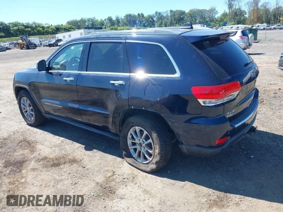 ✅ 2014 Jeep Grand Cherokee Limited • VIN: 1C4RJFBG6EC142408 • Lot: 42999148. Wystawiony na IAAI z przebiegiem 148 224 mil. Bezpłatny archiwum sprzedaży aukcyjnych z USA i szczegółowy raport historii pojazdu na DreamBid. Zdjęcie 3.