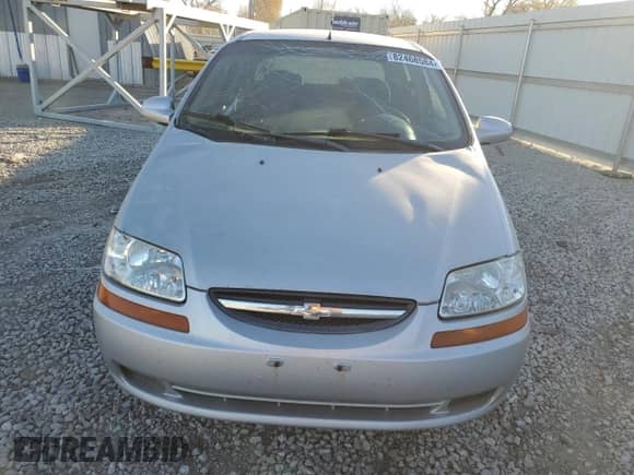 2007 Chevrolet Aveo LS z VIN KL1TD66607B694761, wystawiony jako Copart lot #82468584 z przebiegiem 105 546 mil mil oraz Szkoda całkowita • Salvage title. Historia ofert i sprzedaży dostępna na DreamBid. Obrazek 5.