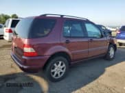 ✅ 1999 Mercedes-Benz M 320/430/500 • VIN: 4JGAB72E4XA088258 • Lot: 66375055. Listed on Copart with 60,613 mi. Free auction sales archive from the USA and detailed vehicle history report at DreamBid. Image 3.