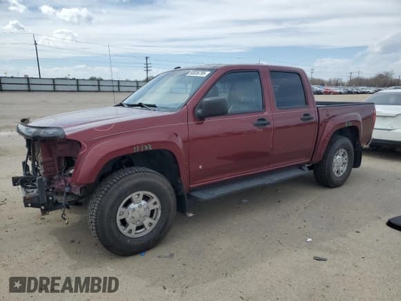 ✅ 2008 GMC Canyon SLE1 • VIN: 1GTDT33E288186865 • Lot: 50036795. Listed on Copart with 107,581 mi. Free auction sales archive from the USA and detailed vehicle history report at DreamBid. Image 1.