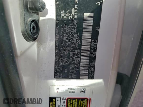 ✅ 2011 Toyota Sienna LE • VIN: 5TDKK3DC9BS109310 • Lot: 94919645. Listed on Copart with 415,445 mi. Free auction sales archive from the USA and detailed vehicle history report at DreamBid. Image 13.