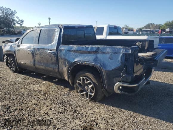 ✅ 2022 GMC Sierra 1500 SLT • VIN: 3GTPHDEDXNG509896 • Лот: 48830695. Опубликован ранее на Copart с пробегом 48 886 миль. Бесплатный доступ к архиву аукционных продаж из США и подробный отчёт об истории автомобиля на DreamBid. Изображение 2.