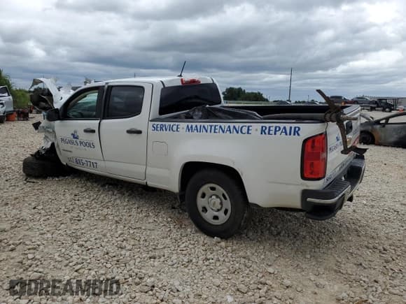 ✅ 2019 Chevrolet Colorado 2WD Work Truck • VIN: 1GCGSBENXK1323459 • Лот: 61876024. Опубликован ранее на Copart с пробегом Не указан. Бесплатный доступ к архиву аукционных продаж из США и подробный отчёт об истории автомобиля на DreamBid. Изображение 2.