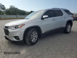 ✅ 2018 Chevrolet Traverse LT Cloth • VIN: 1GNERGKW1JJ242577 • Lot: 64774485. Wystawiony na Copart z przebiegiem 135 188 mil. Bezpłatny archiwum sprzedaży aukcyjnych z USA i szczegółowy raport historii pojazdu na DreamBid. Zdjęcie 1.