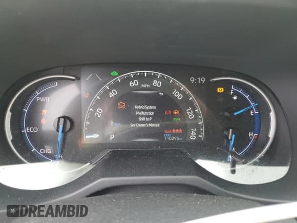 ✅ 2023 Toyota RAV4 Hybrid LE • VIN: JTMMWRFV8PD201154 • Лот: 85727275. Опубликован ранее на Copart с пробегом 110 295 миль. Бесплатный доступ к архиву аукционных продаж из США и подробный отчёт об истории автомобиля на DreamBid. Изображение 9.