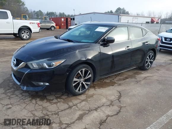✅ 2017 Nissan Maxima SL • VIN: 1N4AA6AP8HC455730 • Lot: 41441564. Listed on IAAI with 93,621 mi. Free auction sales archive from the USA and detailed vehicle history report at DreamBid. Image 2.
