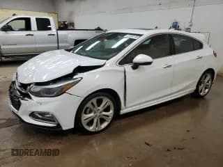 ✅ 2017 Chevrolet Cruze Premier • VIN: 3G1BF6SM1HS588174 • Lot: 63690195. Listed on Copart with 146,179 mi. Free auction sales archive from the USA and detailed vehicle history report at DreamBid. Image 1.