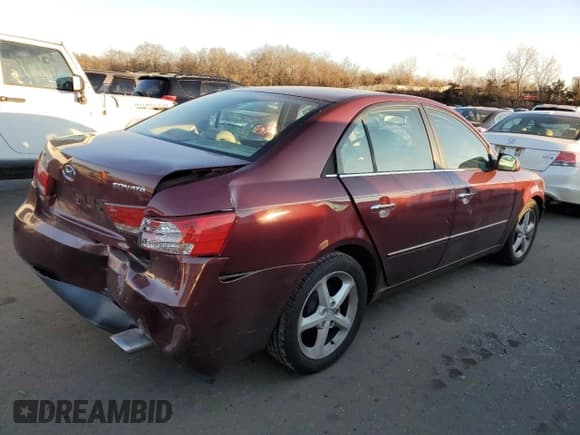 ✅ 2007 Hyundai Sonata SE • VIN: 5NPEU46F77H197226 • Лот: 80913414. Опубликован ранее на Copart с пробегом 175 112 миль. Бесплатный доступ к архиву аукционных продаж из США и подробный отчёт об истории автомобиля на DreamBid. Изображение 3.