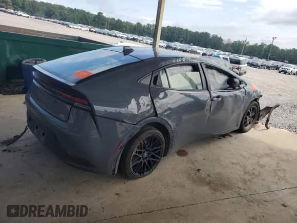 2023 Toyota Prius LE with VIN JTDACAAU4P3008727, listed as a Copart auction lot 69977245 with 333,333 mi miles and Clean title. Bid and sale history available at DreamBid. Image 3.