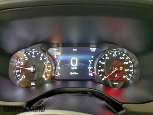 ✅ 2025 Jeep Compass Limited • VIN: 3C4NJDCN6ST581625 • Lot: 94519955. Listed on Copart with 16,487 mi. Free auction sales archive from the USA and detailed vehicle history report at DreamBid. Image 9.