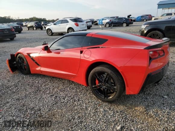 ✅ 2017 Chevrolet Corvette 1LT • VIN: 1G1YB2D72H5106831 • Lot: 78091074. Listed on Copart with 40,254 mi. Free auction sales archive from the USA and detailed vehicle history report at DreamBid. Image 2.