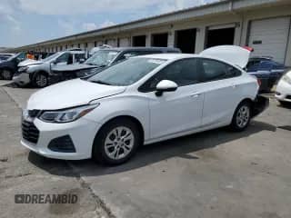 2019 Chevrolet Cruze с VIN 1G1BJ5SM0K7104221, выставлен на аукционе Copart как лот 66794025 с пробегом 66 852 миль миль и Списание • Salvage title. История ставок и продаж доступна на DreamBid. Изображение 1.
