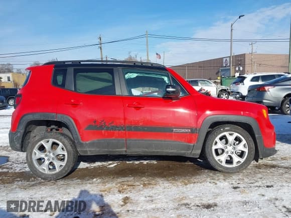✅ 2023 Jeep Renegade Limited • VIN: ZACNJDD11PPP35035 • Lot: 41355944. Listed on IAAI with Not provided. Free auction sales archive from the USA and detailed vehicle history report at DreamBid. Image 13.