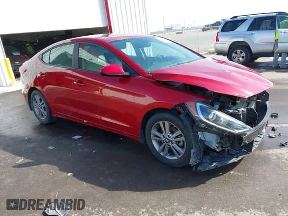 2018 Hyundai Elantra Value Edition with VIN KMHD84LF3JU657009, listed as a IAAI auction lot 41780491 with 65,855 mi miles and . Bid and sale history available at DreamBid. Image 1.
