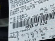 ✅ 2021 Ford Mustang GT • VIN: 1FA6P8CF7M5113656 • Lot: 43024931. Listed on IAAI with 16,200 mi. Free auction sales archive from the USA and detailed vehicle history report at DreamBid. Image 9.