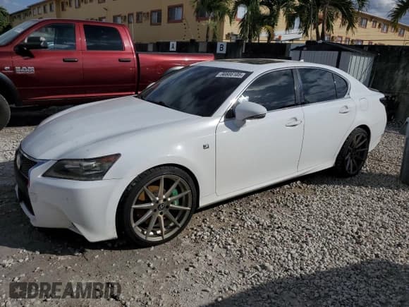 ✅ 2014 Lexus GS 350 • VIN: JTHBE1BLXE5041817 • Lot: 90886105. Wystawiony na Copart z przebiegiem 191 348 mil. Bezpłatny archiwum sprzedaży aukcyjnych z USA i szczegółowy raport historii pojazdu na DreamBid. Zdjęcie 1.