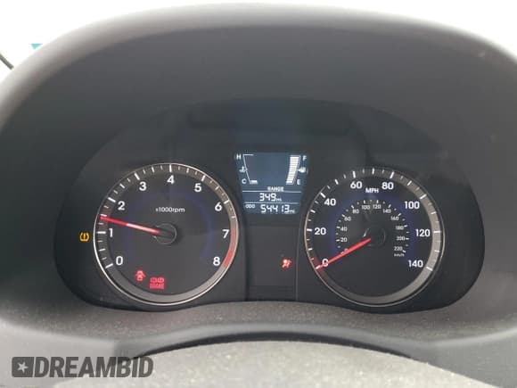 ✅ 2013 Hyundai Accent GS • VIN: KMHCT5AE7DU087630 • Lot: 77347854. Listed on Copart with 54,413 mi. Free auction sales archive from the USA and detailed vehicle history report at DreamBid. Image 9.