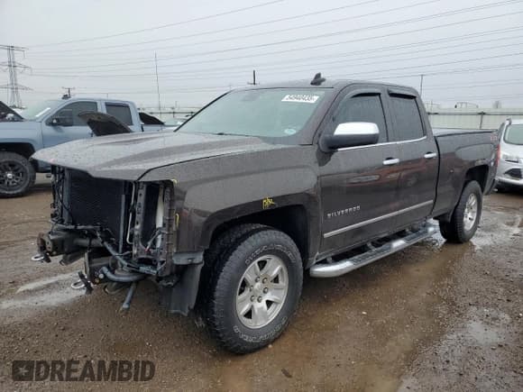 ✅ 2018 Chevrolet Silverado 1500 LTZ • VIN: 1GCVKSEC5JZ134465 • Лот: 54940435. Опубликован ранее на Copart с пробегом 122 505 миль. Бесплатный доступ к архиву аукционных продаж из США и подробный отчёт об истории автомобиля на DreamBid. Изображение 1.